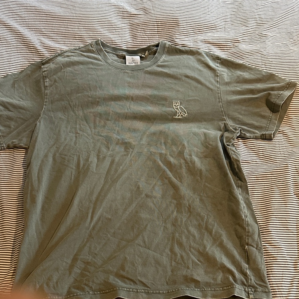 OVO Muskoka Olive Green Shirt Sleeve Tee
